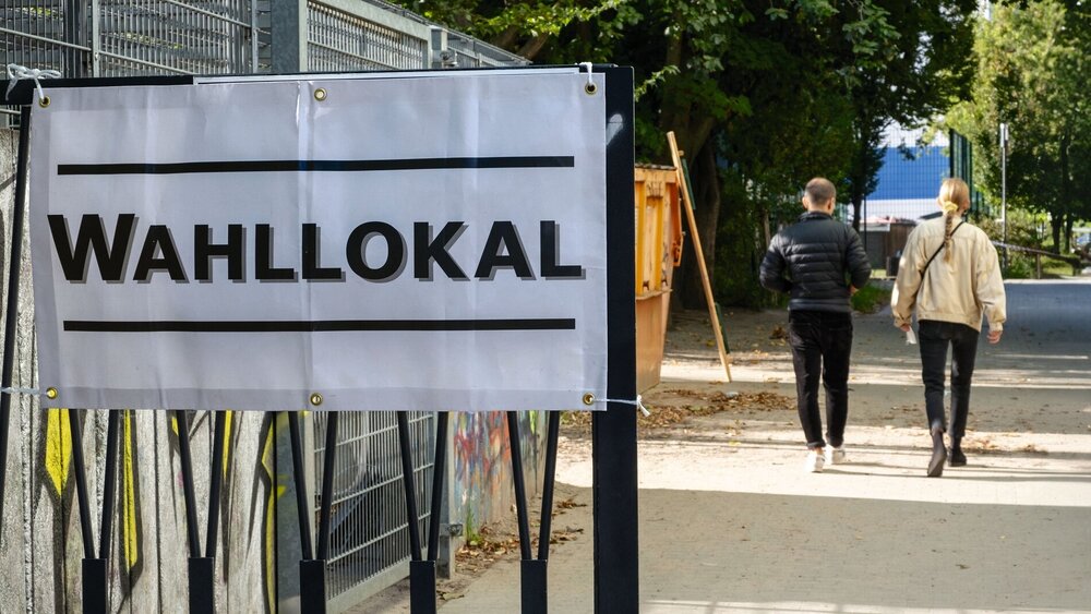 Wahllokal Landtagswahl Bundestagswahl