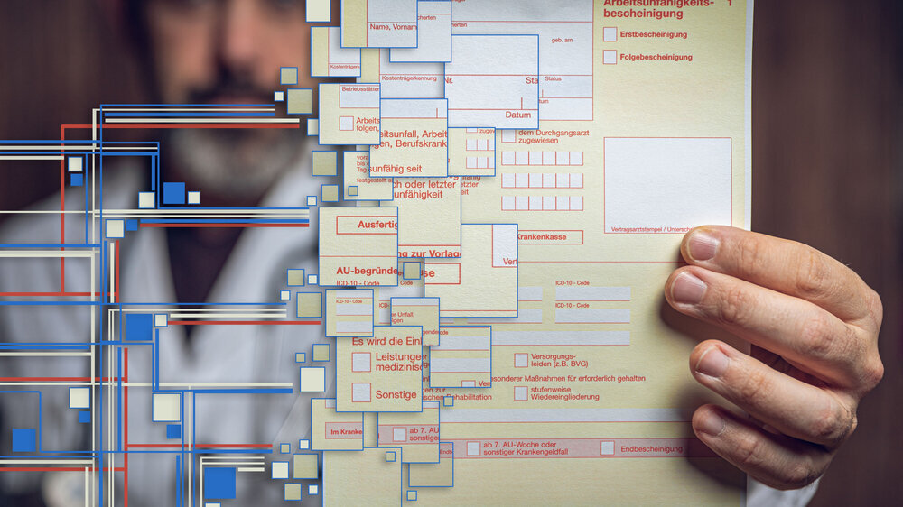 digitale Arbeitsunfähigkeitsbescheinigung AU