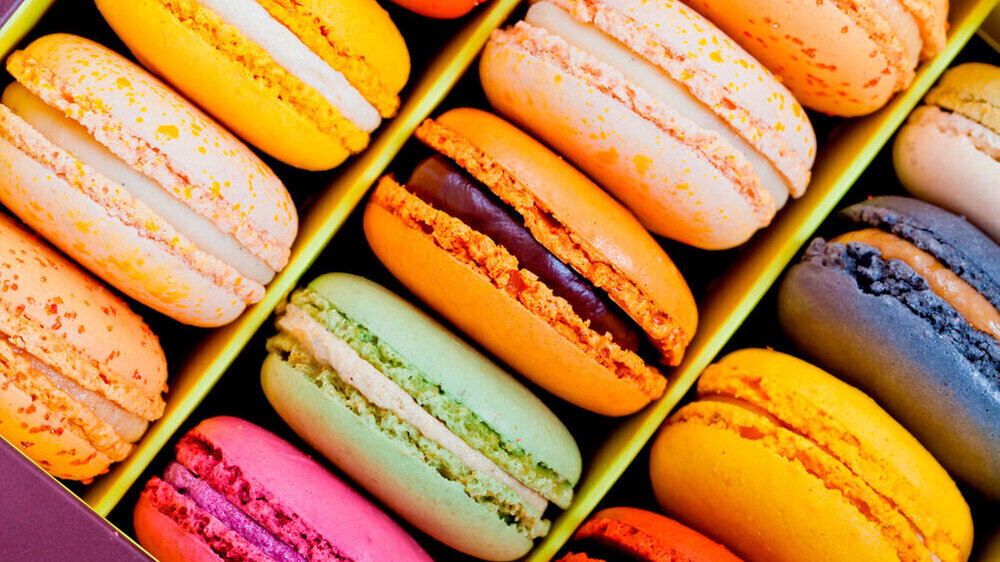 Französische Macarons. Französische Macarons.