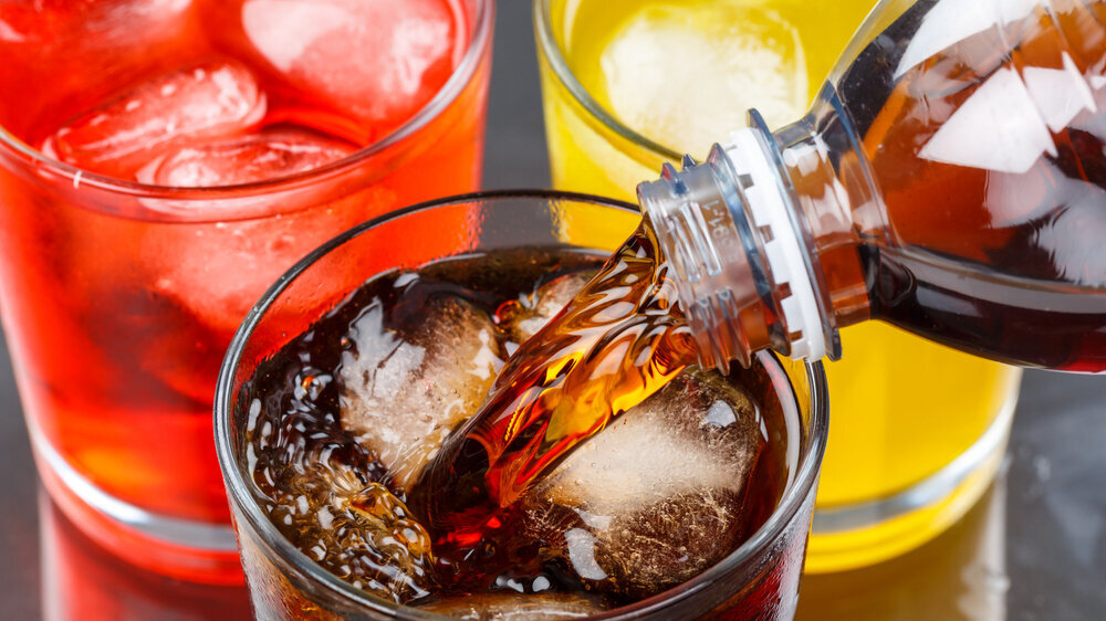 Pouring cola drink drinks lemonade softdrinks in a glass Softdrinks