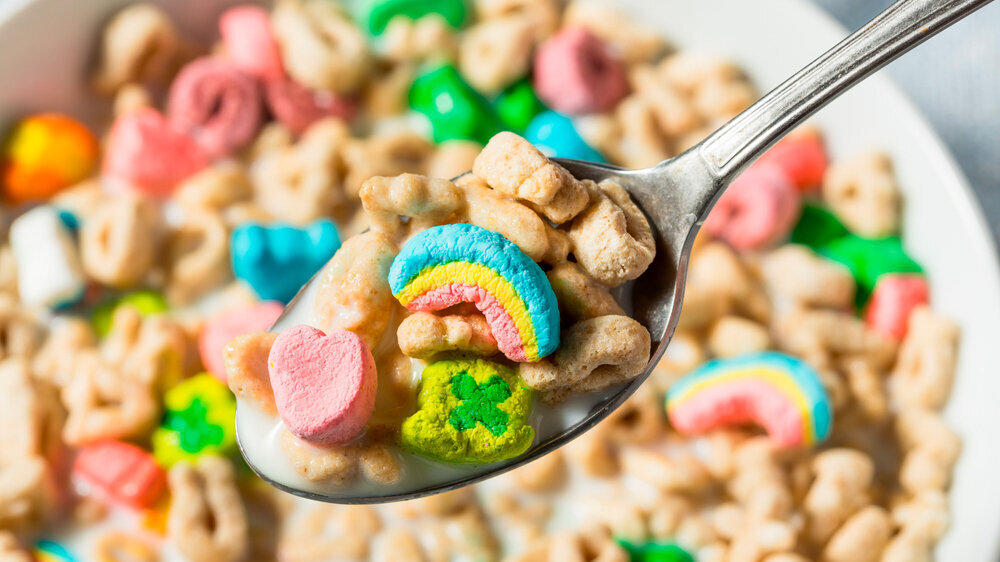 Sweet Sugary Marshmallow Lucky Irish Cereal Froot Loops (UPF)