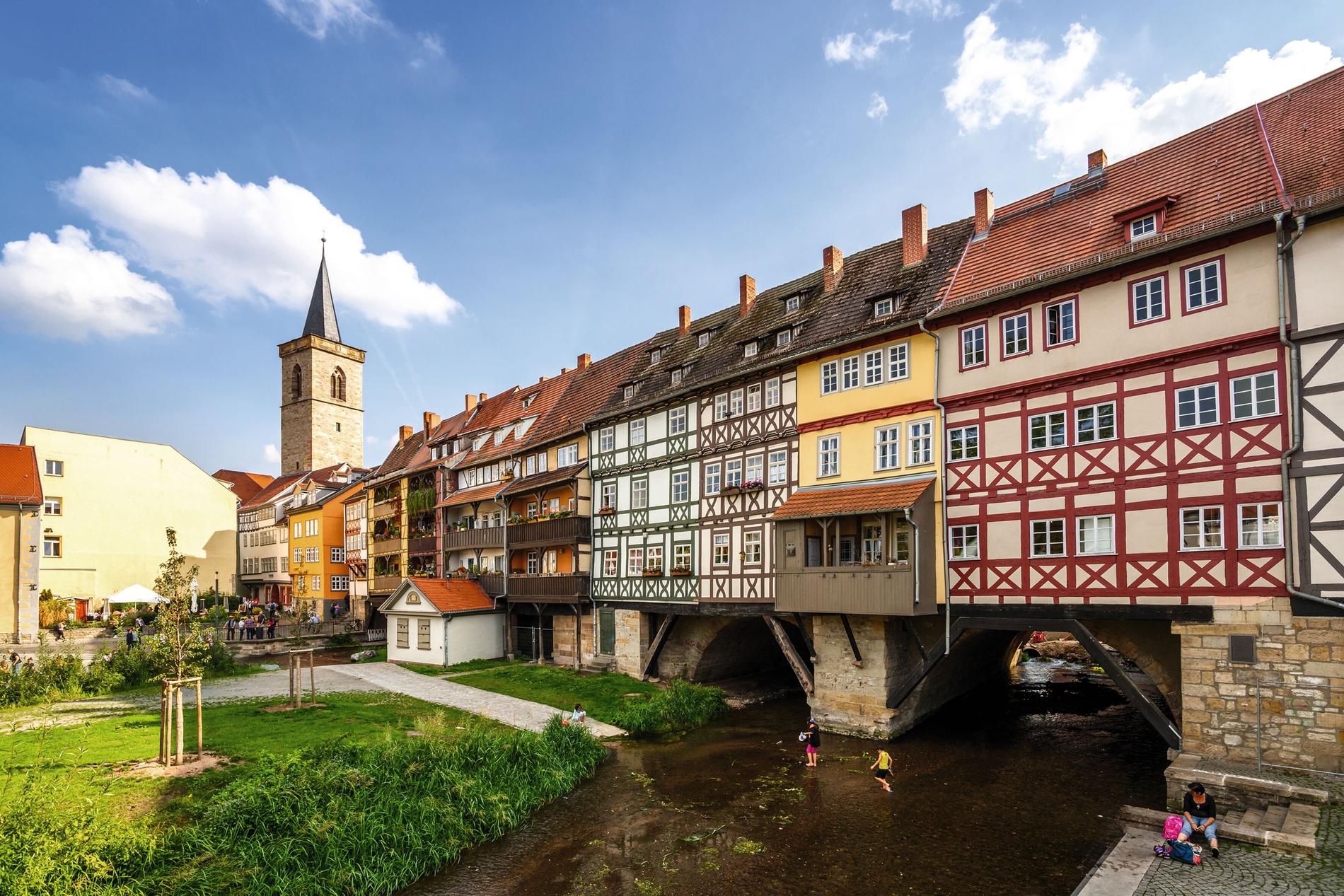 Erfurt Krämerbrücke Thüringen